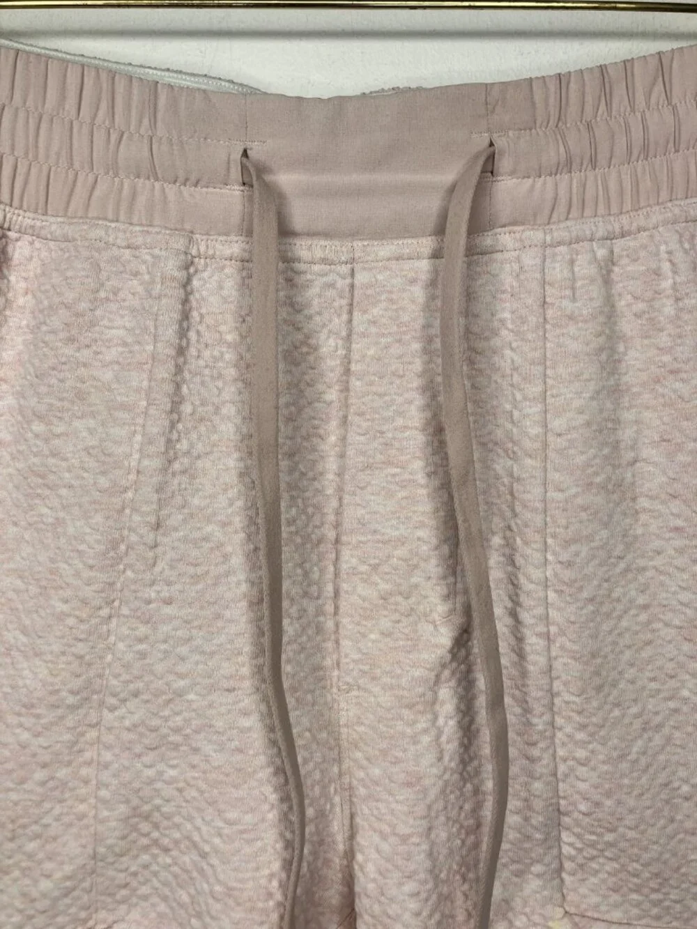 Lululemon At Ease Shorts Textured Drawstring 7